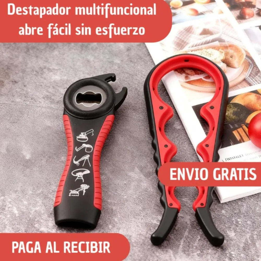 Destapador Multifuncional ↑Abre fácil